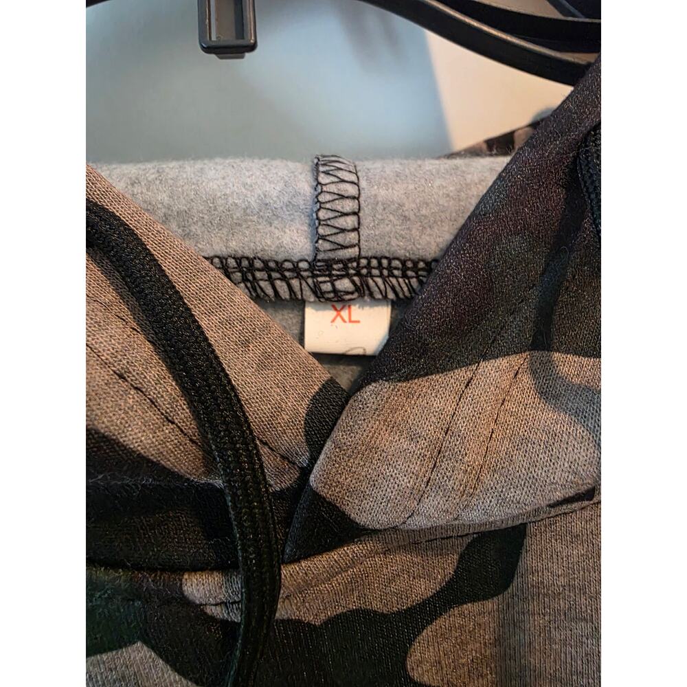 camo set pullover hoodie and jogger sweatpants SIZE XL - Picture 4 of 8